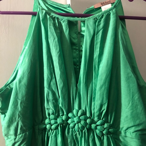 Like new Ad Hoc Beautiful Green Dress - Picture 5 of 6